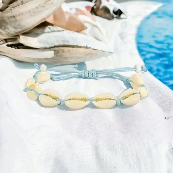 Bohemian Shell Anklet Bracelet - Picture 2 of 4